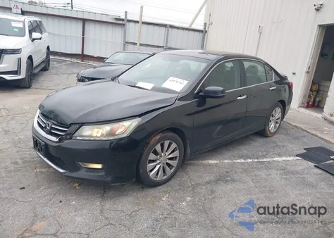 2013 Honda Accord Ex-L V-6 from USA, damaged, VIN 1HGCR3F83DA034338